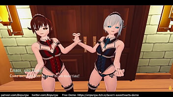 Preview 4 of Lejla X - Playing with Demon Twins