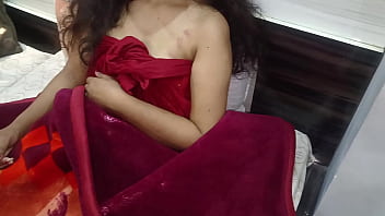Preview 1 of 8 Year Gels - newly married honeymoon couple roleplay Hindi audio!!