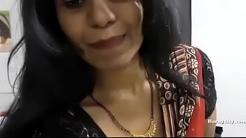 Preview 1 of Shemal Vs Female Hd - Horny Lily Amazing Fucking In Sari