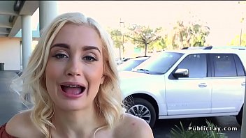 Preview 1 of Elise Babyshot - Tiny tits blonde fucks outdoor pov