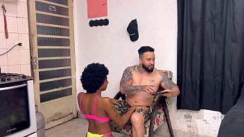 Preview 1 of Bazaars Sexmovies - Fodemos muito minha enteada Ana Sasubuga safada chegou do Rio de Janeiro queria porra dentro da buceta ! (Sexo interracial)