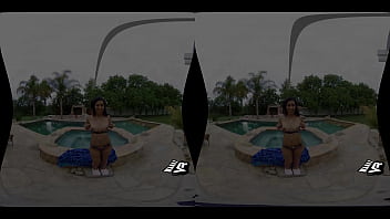 Preview 3 of Holy Hendrich - WankzVR - Hot Tub Fuck Machine ft. Demi Rouge
