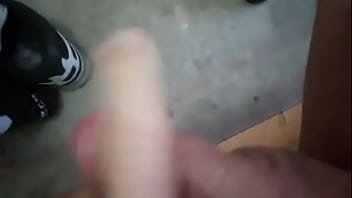 Preview 3 of Amatuer Coed - Blond guy playing with his big cock