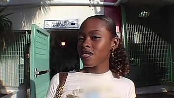 Preview 1 of Chubby Biutifful - Brown Sugar show her blowing - white dick show her how to fuck-----