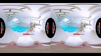 Preview 1 of Schoolbigt Its - RealityLovers - Pigtailed Teen Nicole piscine et fun
