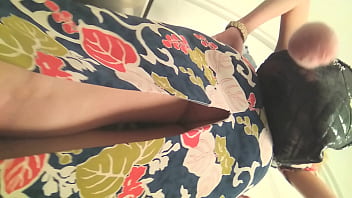 Preview 1 of Lexii Summer - Unknown girl without panties under the skirt on the escalator