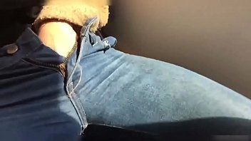 Preview 3 of New Aas - Cutie masturbating on the public train.
