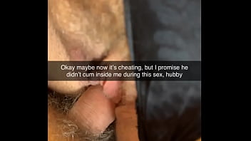 Preview 4 of Suny Leon Fuked Xvideo - Don&#039_t worry my dear husband!  I&#039_m just having a time with my fat friend....oh...his cock now inside my pussy! He started creampie me! -Cuckold Captions - Milky Mari