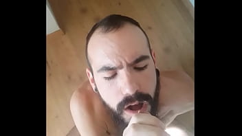 Preview 4 of Secretly Dp - My 18 years old friend cums in my face/ Mi amigo de 18 a&ntilde_os se corre en mi cara