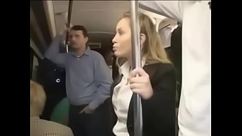 Preview 1 of Shannon Long And Nude - Cute girl fingered in public bus