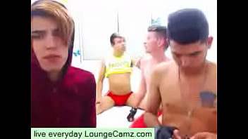 Preview 4 of Lick Own Cum Cock - gay boy live