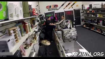 Preview 1 of Sales Of Hot Dog 4censored - Fine honey does not hide her ass and snatch in reality show
