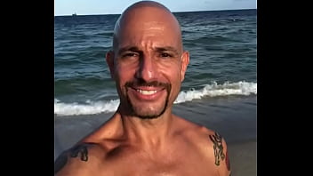 Preview 2 of One Girl Four Boys With Big Duck - THE LIFEGUARD BEACH BODY TAN FIT  ITALIAN PORNSTAR MAXXX LOADZ