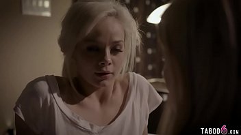 Preview 3 of Nude Aliyaah - Foster couple takes in shy blonde teenie and fuck her