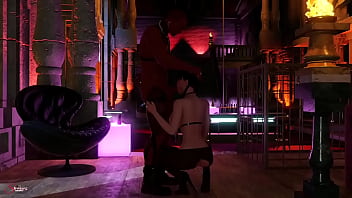 Preview 2 of Favorite Anal Toy - Wednesday gets blacked at Nevermore Academy