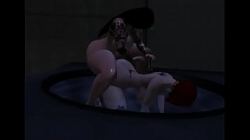 Preview 4 of Omamori Himari - Echando un buen polvo en el &iexcl_JACUZZI!