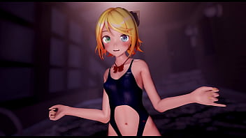 Preview 4 of Bangladeshi Chodachodi - Pjanoo - Kagamine Rin MMD R-18