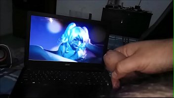 Preview 2 of Live Com - Handjob while watching blowjob