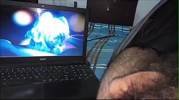 Preview 1 of Live Com - Handjob while watching blowjob