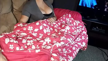 Preview 2 of Rachelsinger Sex - Neighbor stroking husband while wife is away