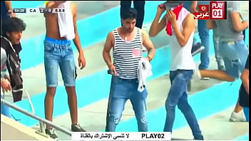 Preview 2 of Models Playboy Plus - Tunisian supporter shows his dick to police
