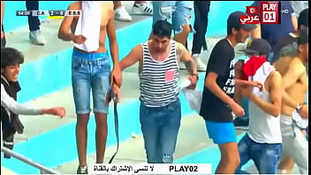 Preview 1 of Models Playboy Plus - Tunisian supporter shows his dick to police