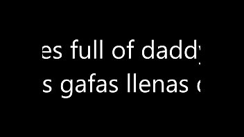 Preview 1 of Mature Student Masturbation - Glasses full of cum/Gafas llenas de lefa
