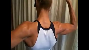 Preview 3 of Sunny Leone Sexmovices - flexing biceps