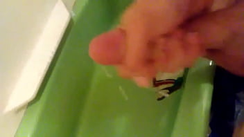 Preview 4 of Mom To Jail Save - Macdaddy jacking off to the smell of bathroom after his girl takes a s.
