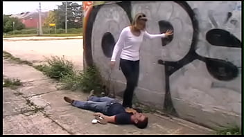 Preview 2 of Hardcore Bed Fuck - Outdoor Trampling