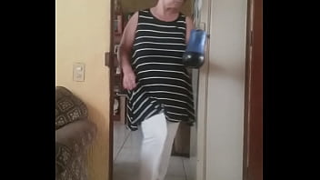Preview 2 of Mom Bhavi Son Sex - Visitando a la Tia Madura