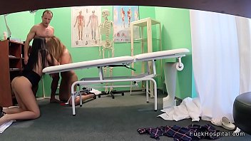 Preview 4 of Something Lesbians - Doctor fucks nurse and patient in office