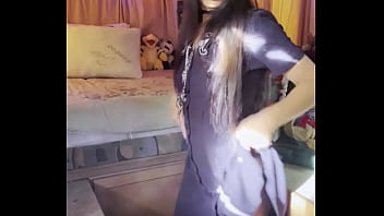 Preview 1 of Sister Nri - Afternoon strip tease and quick play time