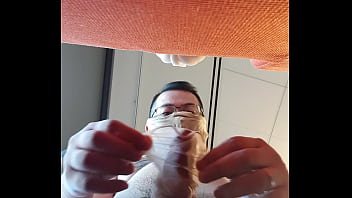 Preview 1 of Camsex Tv - wearing pantyhose and socks on cock cum