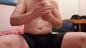 Preview 1 of Grandpa Sucks Little Dick - Nipple clamps