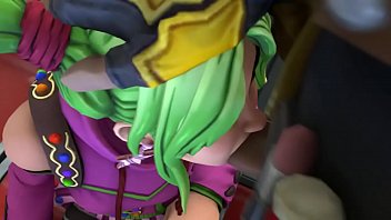 Preview 4 of Japani Sexy Bf - Fortnite zoey blowjob facefuck deepthroat 3d (whit sound)