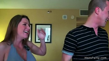 Preview 1 of Bfxxxxxxy - Hot busty babes fucking at group party