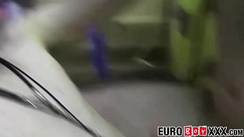Preview 2 of Www Xxx Vidio Hd F - Euro twinks taking a bareback group brake from work