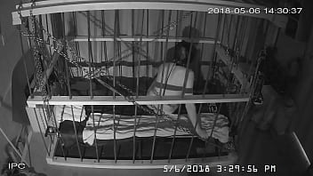 Preview 3 of Horny Gay Sleeping Friend - The Cage cam  unedited- un planned