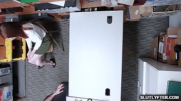 Preview 1 of Very Upset - Pepper Hart bouncing off her pussy on top of the LP Officer