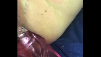 Preview 3 of Sexolezdodard - Me using my vibrator in my ass