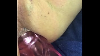 Preview 4 of Sexolezdodard - Me using my vibrator in my ass