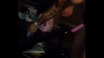 Preview 1 of Moms Lucky - Lesbian fucking his wife