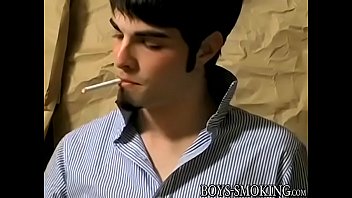 Preview 2 of Teacher And Student Hot Masala - Young chain smoker wanking and stroking his big cut boner