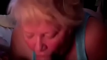 Preview 3 of 60year Mom Japan - Old blonde bbw amazing blowjob