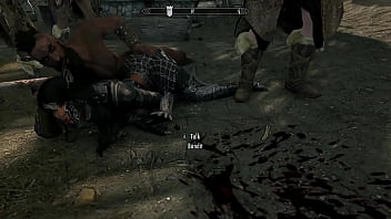 Preview 1 of Dirty Maike - kiana in trouble at bandit camp
