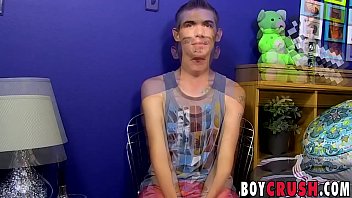 Preview 1 of Japanese Gaping - Twink Bentley Ryan strokes his large cock for an interview