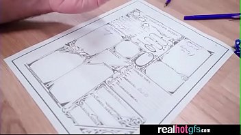 Preview 1 of Julia Ann Dauble Big Cock - Jessie Wylde teen sluty GF suck big dick on camera