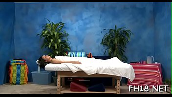 Preview 1 of 12lenth - Cute eighteen year old gets drilled hard by her massage therapist