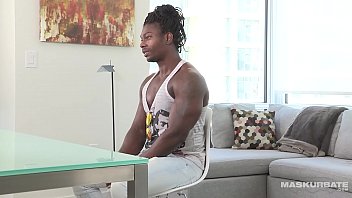 Preview 1 of Amatuer Playing Tape - Straight Black Guy,  Stripper,  Big Uncut Black Dick &amp_ A Fleshlight